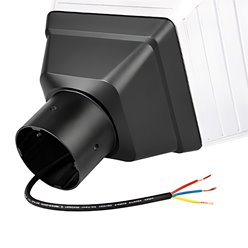 Lampa parkowa Latarnia 1xE27 Tano czarna