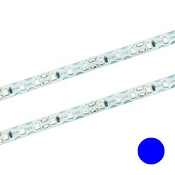Taśma LED 12V skrętna 120xSMD2835 7W niebieska - rolka 10m