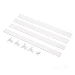 Ramka do paneli LED 60x60 45mm natynkowa biała