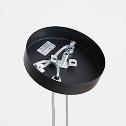 Lampa wisząca podwójna Lagos 2xGU10 okrągła czarna