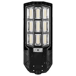 Lampa uliczna LED solarna REX 5300lm z czujnikiem i pilotem 3CCT