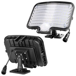 Naświetlacz LED solarny IP44 650lm 6500K z czujnikiem PIR