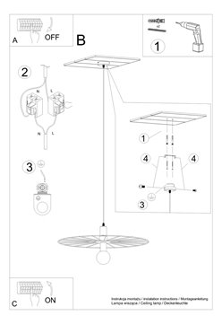 Lampa wisząca SIRKEL 60 czarny