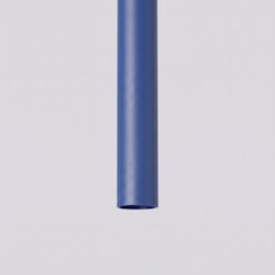 Lampa wisząca podwójna tuba Pastelo 2xG9 okrągła ultramarynowa