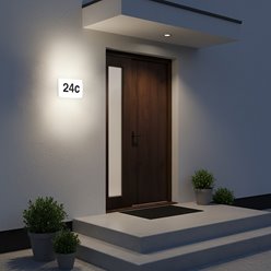 Lampa LED Numer Domu 230V 5W-7W-10W z czujnikiem