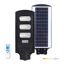 Solarna lampa led z czujnikiem biala