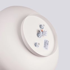 Lampa sufitowa okrągła Omiq 4xE27 beżowa