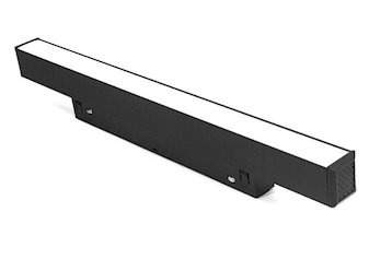 Lampa linia magnetyczna czarna Zigbee CCT 12W 30cm