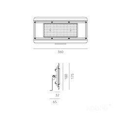 Lampa przemysłowa LED 4w1 Luxo 150W 16300lm 4000K