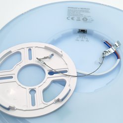 Panel LED okrągły 24W natynkowy 4000K z czujnikiem ruchu