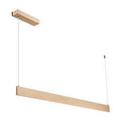 Lampa wisząca liniowa Linea 36W 120cm CRI90 CCT złota