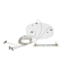 Zawiesia do paneli Easy Flex 120cm biała podsufitka