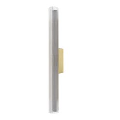 Kinkiet ścienny liniowy LED 11W 3CCT 60cm akryl złoty