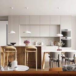 Lampa wisząca z okrągłym kloszem Frika 1xE27 biała