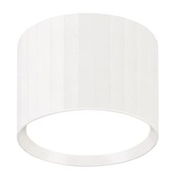 Tuba sufitowa GX53 ryflowana Axen 82x60mm biała