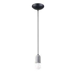 Lampa wisząca NESO 1xE27 z betonową oprawką