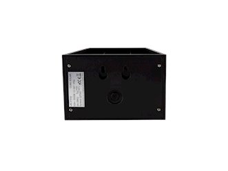 Kinkiet LED solarny góra-dół CUBE IP54 50lm 3000K czarny
