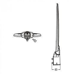 Lampa Uliczna LED 200W Street Premium 26000lm 4000K