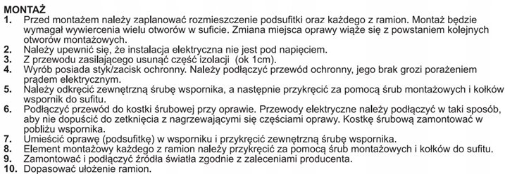 Lampa wisząca pająk ARANEA 6xE27 czarna