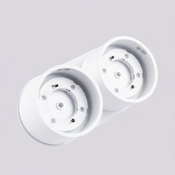 Lampa sufitowa podwójna tuba Modo 2xGx53 biała