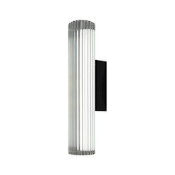 Kinkiet ścienny liniowy LED 6W 3CCT 30cm akryl czarny