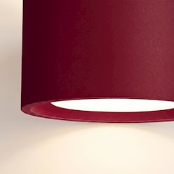 Lampa sufitowa tuba Modo 1xGx53 burgundowa