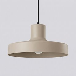 Lampa wisząca klasyczna Bilo 1xE27 taupe
