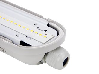 Lampa hermetyczna Dali 120cm LINKER 40W 6000lm 4000K szara