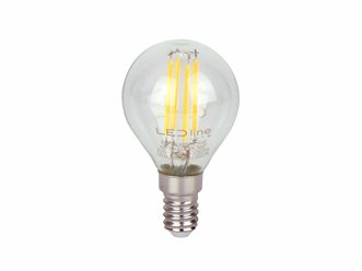 Żarówka LED E14 kulka G45 Filament Lite 4W 480lm Neutralna