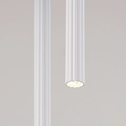 Lampa wisząca podwójna Arche 2xG9 okrągła biała