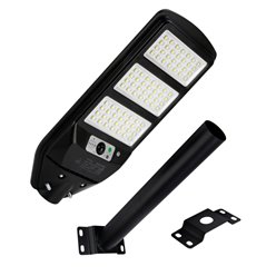 Lampa uliczna solarna Sun 1300lm 6500K z uchwytem