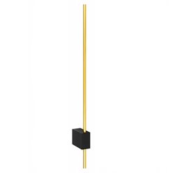 Kinkiet ścienny liniowy Costi 6W 60cm czarny-złoty