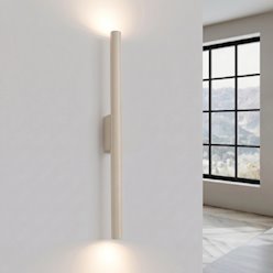 Kinkiet ścienny mini tuba góra-dół Pastelo 2xG9 taupe