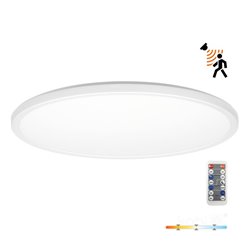 Plafon LED IP54 okrągły Slim 32W CCT z czujnikiem