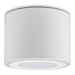 Oprawa natynkowa Tuba GX53 IP54 akryl biała 82x60mm