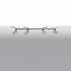 Kinkiet listwa z reflektorami Ring 4xGU10 taupe