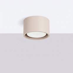 Lampa sufitowa tuba Modo 1xGx53 taupe