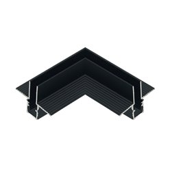 Łącznik kątowy do szyn gips-karton Micro-4 czarny