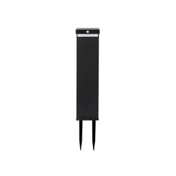 Lampa ogrodowa solarna Suntis słupek z USB 50cm