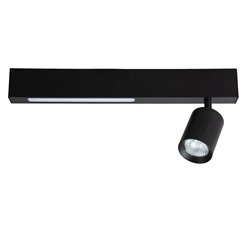Kinkiet liniowy LED 5W Down z reflektorem GU10 Down czarny