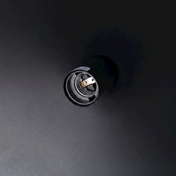 Lampa wisząca stożkowy klosz Nox 40cm 1xE27 czarna