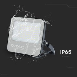 Naświetlacz LED 50W CREE szary 6750lm 3000K