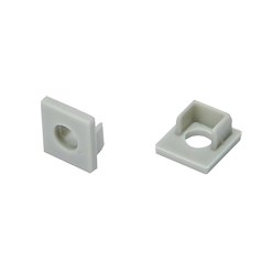 Profil LED GK Mini 10mm srebrny anodowany z kloszem mlecznym - 2m