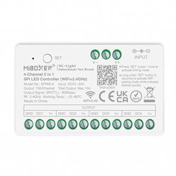 Sterownik LED Cyfrowy 4-kanały 5w1 Wi-Fi Mi-Light SPIW5-4