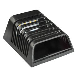 Lampa elewacyjna solarna Strip 3000K czarna