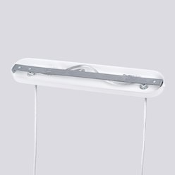 Lampa wisząca podwójna Lami 2xGU10 listwa biała