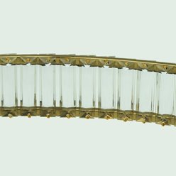Lampa wisząca LED kryształowy okrąg Aureola 32W