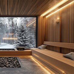 Taśma LED 24V COB IP68 Sauna Line 10W 480 LED Neutralna 5m