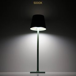 Lampa stołowa LED 4w1 3,5W 400lm CCT zielona 2x2000mAh