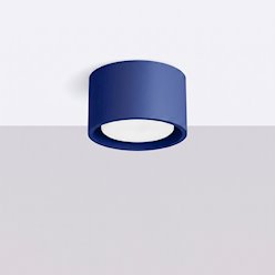 Lampa sufitowa tuba Modo 1xGx53 ultramarynowa